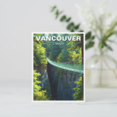 Carte Postale Vancouver Capilano Suspension Bridge Travel (Debout devant)