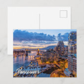 Carte Postale Vancouver, Colombie-Britannique, Canada (Devant / Derrière)
