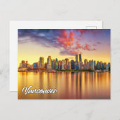 Carte Postale Vancouver, Colombie-Britannique, Canada (Devant / Derrière)