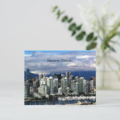 Carte Postale Vancouver, Colombie-Britannique, Canada skyline (Debout devant)