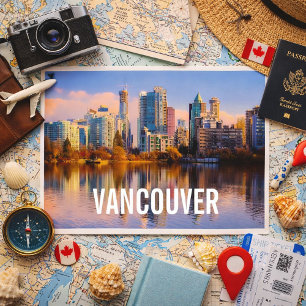 Carte Postale Vancouver – Réflexions sur le Pacifique