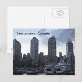 Carte postale Vancouver Riverside (Devant / Derrière)