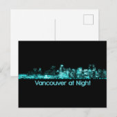 Carte Postale Vancouver Skyline (Devant / Derrière)