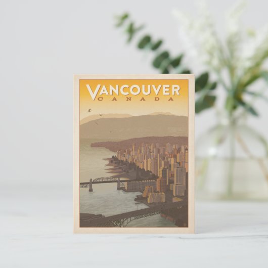 Carte Postale Vancouver Skyline | Canada (Debout devant)