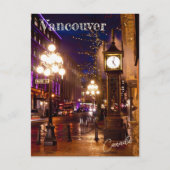 Carte Postale Vancouver Steamclock Souvenir (Devant)