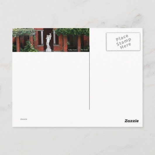 Carte Postale Vanderbilt Garden Pool (Dos)