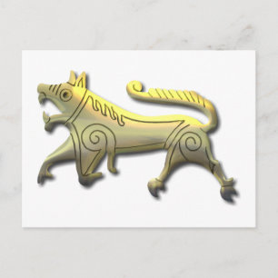 Carte Postale Vang Runestone en or
