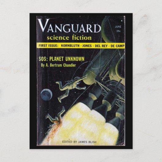 Carte Postale Vanguard_Pulp Art (Devant)