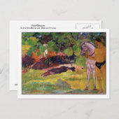 Carte Postale Vanilla Grove par Paul Gauguin (Devant / Derrière)