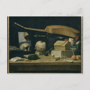 Carte Postale Vanitas