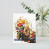 Carte postale Vanitas Bouquet (Debout devant)