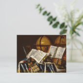 Carte Postale "Vanitas" Still Life - Adam Bernaert (1665) (Debout devant)