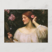 Carte Postale Vanité par John William Waterhouse (Devant)