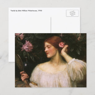Carte Postale Vanité par John William Waterhouse
