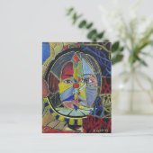 Carte postale Vanity Abstrait Art non sécurisée (Debout devant)