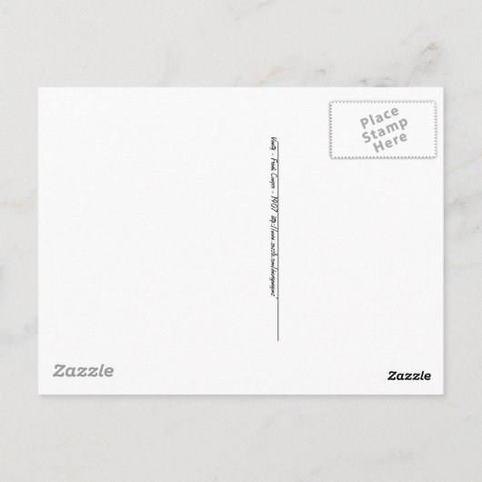 Carte Postale Vanity - Un Maiden Médiéval (Dos)