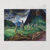 Carte Postale Vanquished, 1930 by Emily Carr (Devant)