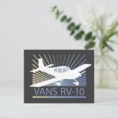 Carte Postale Vans RV-10 (Debout devant)