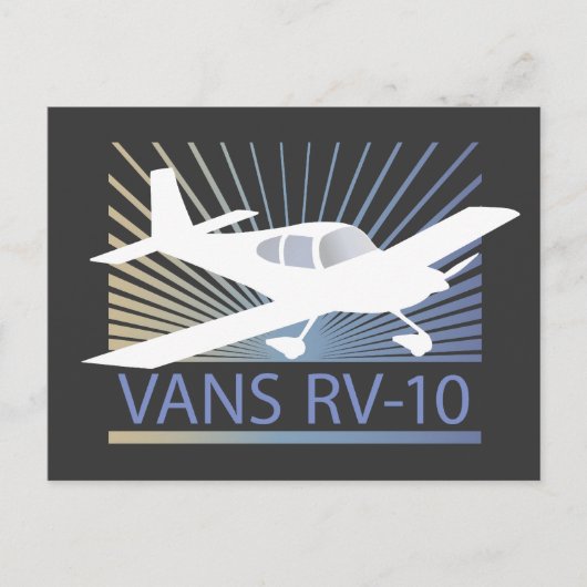 Carte Postale Vans RV-10 (Devant)