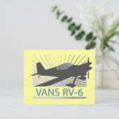 Carte Postale Vans RV-6 (Debout devant)