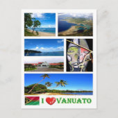 Carte Postale Vanuatu - I Love - (Devant)