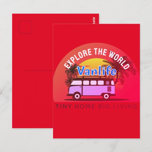 Carte Postale vanvie (Devant / Derrière)