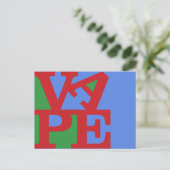 Carte postale Vape (Debout devant)