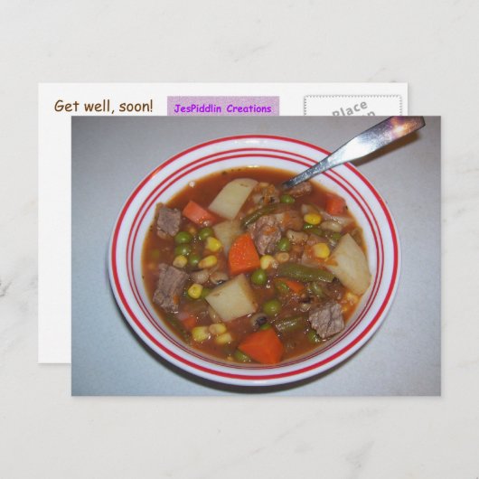 Carte Postale Vapeur 4 U (Devant / Derrière)