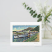 Carte Postale Vapeur de Bonneville du lac Oregon (Debout devant)