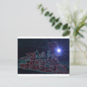 Carte Postale Vapeur nocturne (Debout devant)