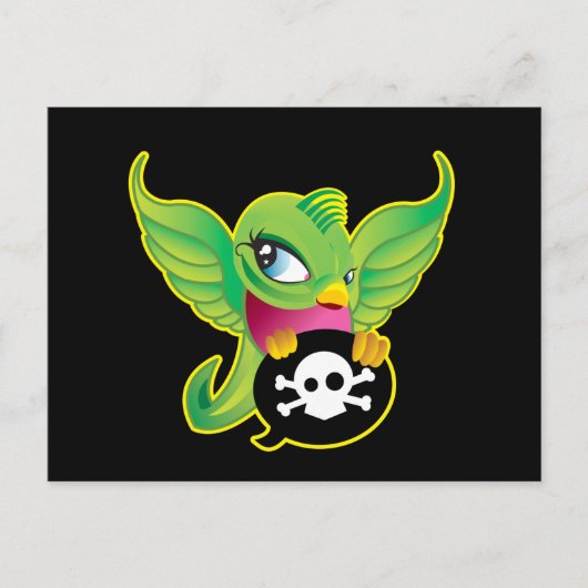 Carte Postale Vapeur verte (Devant)