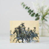 Carte Postale "Vaqueros" Art occidental de Charles M Russell (Debout devant)