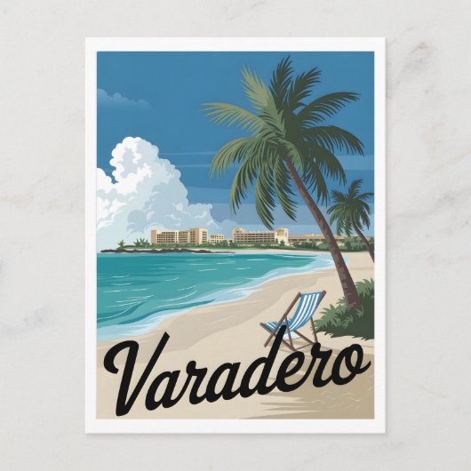 Carte Postale Varadero Vintage (Devant)