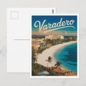 Carte Postale Varadero Vintage (Devant / Derrière)