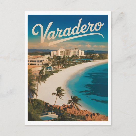 Carte Postale Varadero Vintage (Devant)