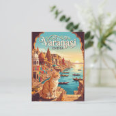 Carte Postale Varanasi Inde (Debout devant)