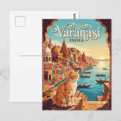 Carte Postale Varanasi Inde (Devant / Derrière)