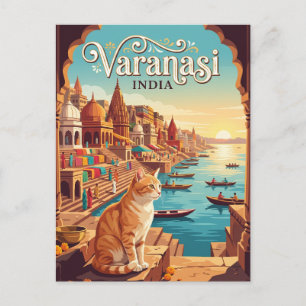 Carte Postale Varanasi Inde