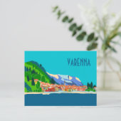Carte Postale Varenna Como Italie Illustration Voyage (Debout devant)