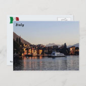 Carte Postale Varenna, Lac de Côme, Italie (Devant / Derrière)