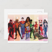 Carte Postale Variante de la couverture de DC Pride Comic 2022 (Devant / Derrière)