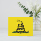 Carte Postale Variante du drapeau de Gadsden (Debout devant)