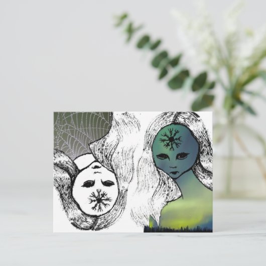 Carte Postale Variations (Debout devant)