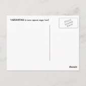 Carte Postale Variations (Dos)