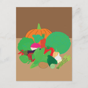 Carte Postale Variations de légumes_Pile