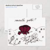 Carte postale Varicella Zoster (Devant / Derrière)