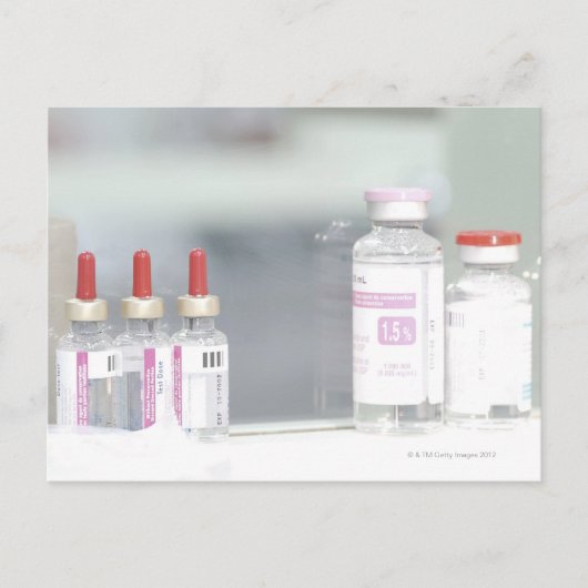 Carte Postale Variété de solutions médicales (Devant)