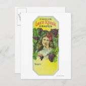 Carte Postale Variety Choice Lake Keuka Graphe Étiquette (Devant / Derrière)