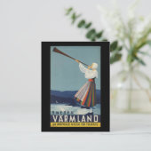 Carte Postale VarmLand Suède (Debout devant)
