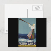 Carte Postale VarmLand Suède (Devant / Derrière)